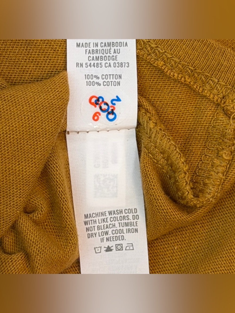 aerie Mustard Brown Cropped Tank Women L Loungewear Lightweight Summer HenleyY2K - Picture 7 of 7
